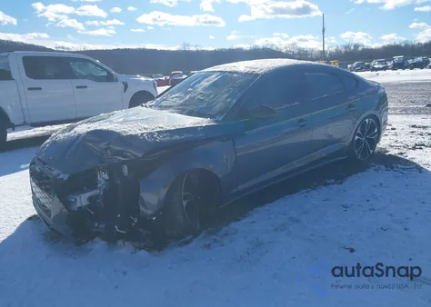 2025 Audi S5 Sportback Premium Tfsi Quattro Tiptronic from USA, damaged, VIN WAUC4CF51SA007667